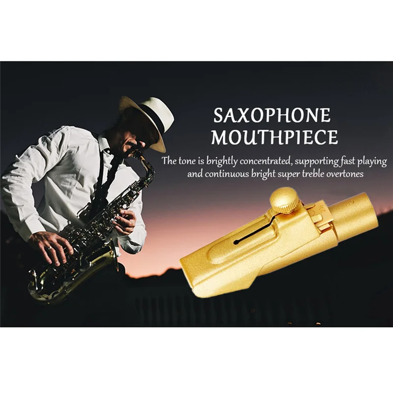 Y49A-Sax サックスマウスピースサックスマウスピースサックス用木管楽器アクセサリーアルトサックス 7C