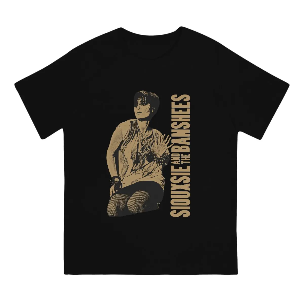 Creative Banshees T-Shirt Men Crewneck 100% Cotton T Shirts Siouxsie And The Banshees Short Sleeve Tee Shirt Summer Clothes