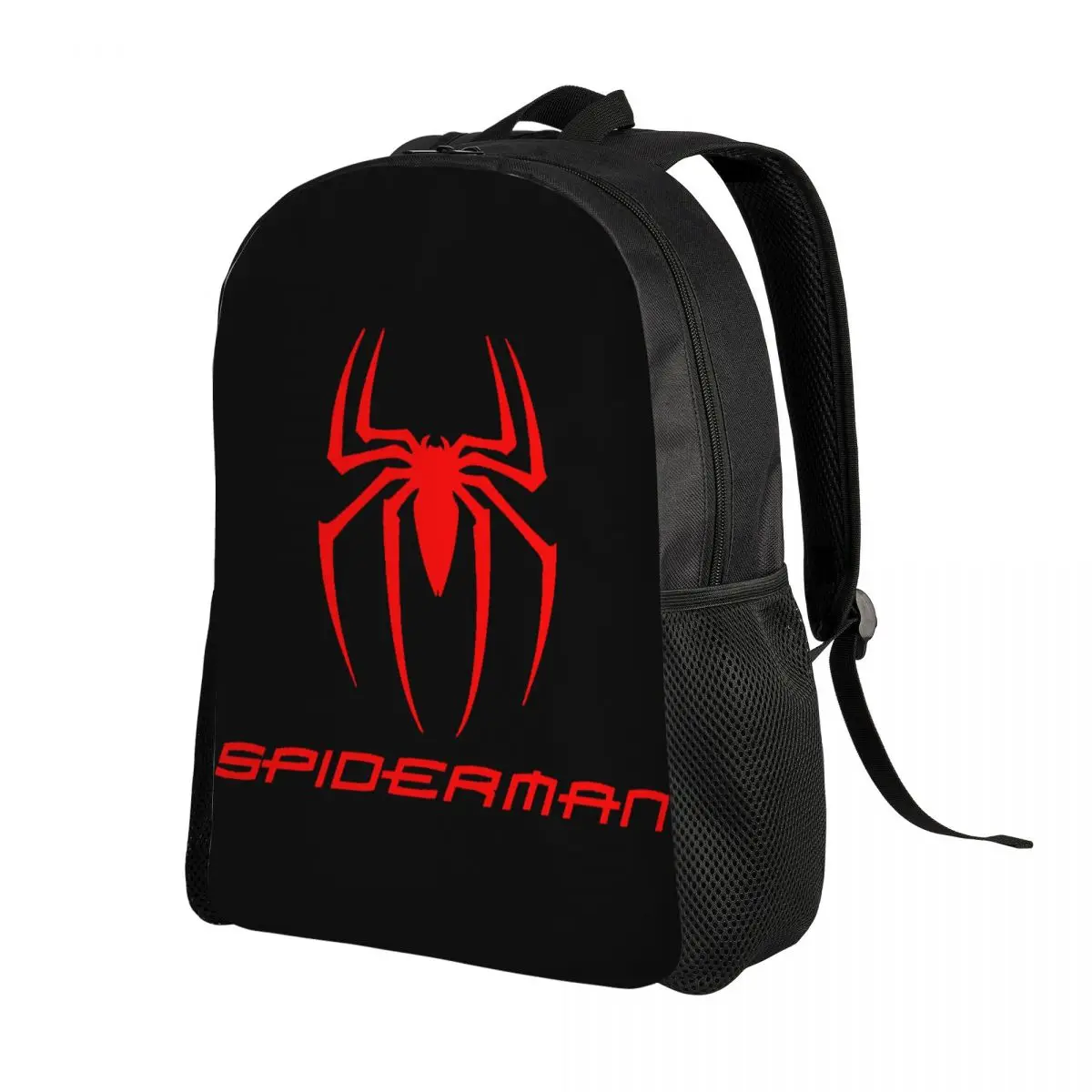 Custom Spiderman Superhero Cartoon Backpack for Women Men Water Resistant School College Bag Printing Bookbag