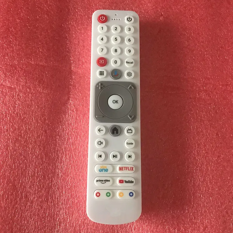 Smart Bluetooth Voice Replacement Remote For KCAT Android TV With Viva‑one Netflix Prime Video YouTube Keys XYX250722002536