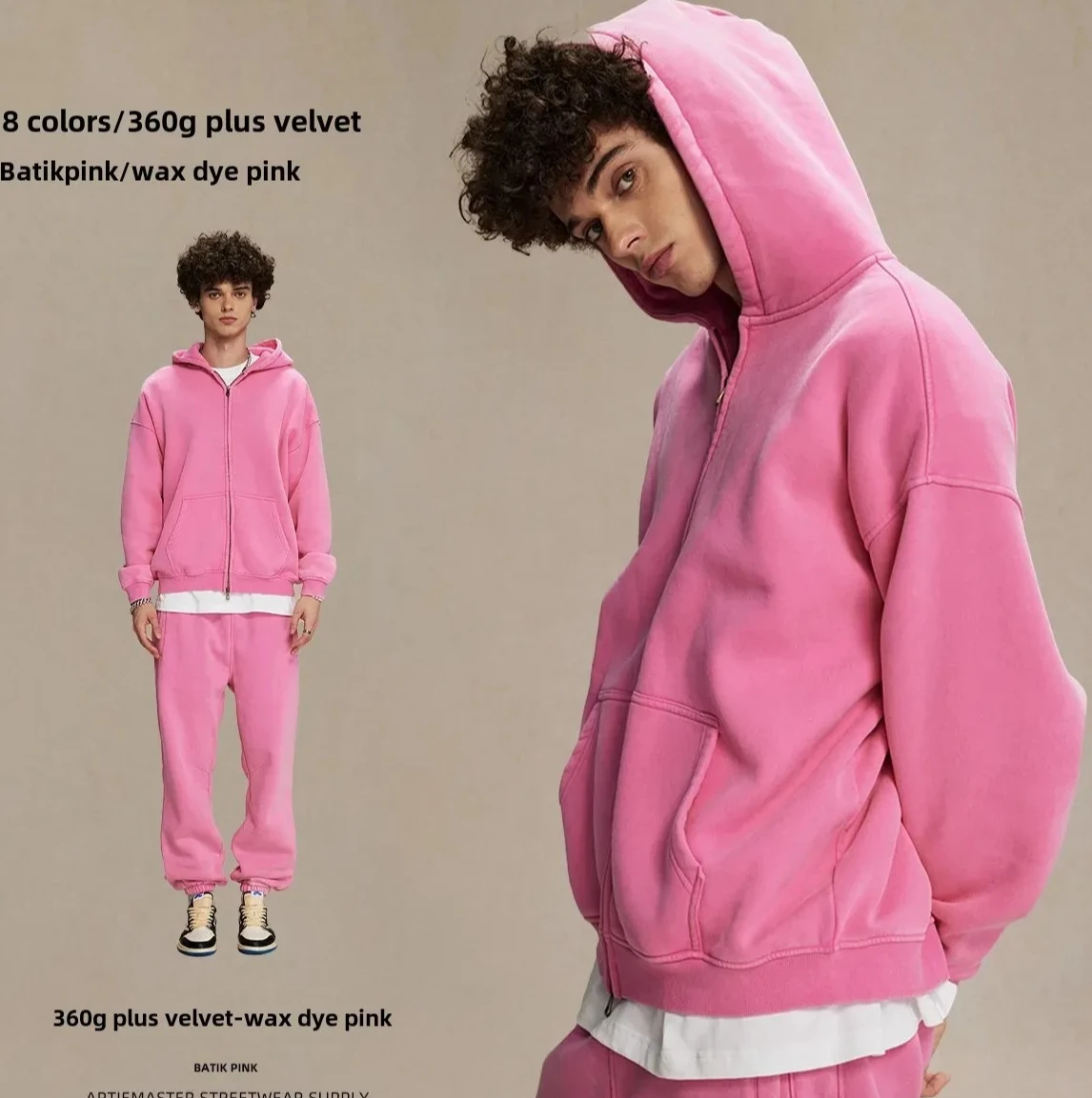 

Винтажная потертая модная мужская толстовка, свободная посадка, толстовка с капюшоном на флисовой подкладке, повседневная сцена