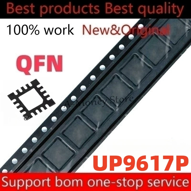 

(5pcs)UP9617PQDD UP9617P QFN-16