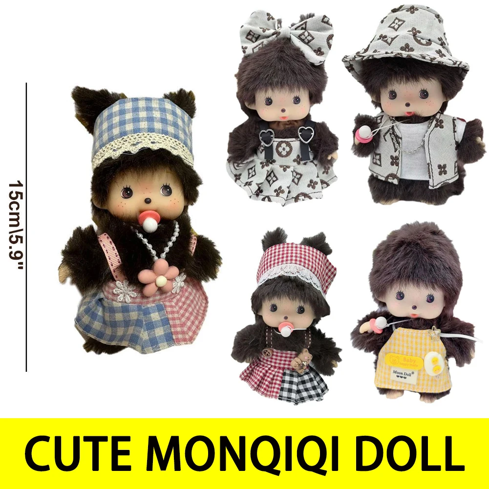 

15cm Toy Mongolian Monkey Monchi Soft Comfortable Children Birthday Christmas Gifts Multiple Cute Appearance Doll Toy