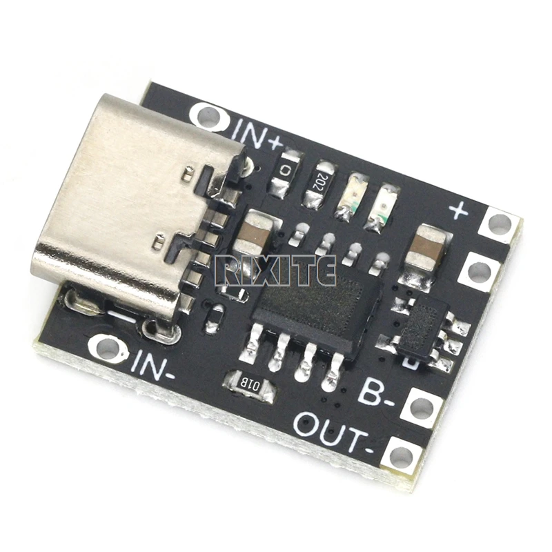 Ultra-mini Type-C USB Charger Module DC 5V 1A Charging Board For 1S 4.2V 18650 Lithium Li-on Battery Protection Board