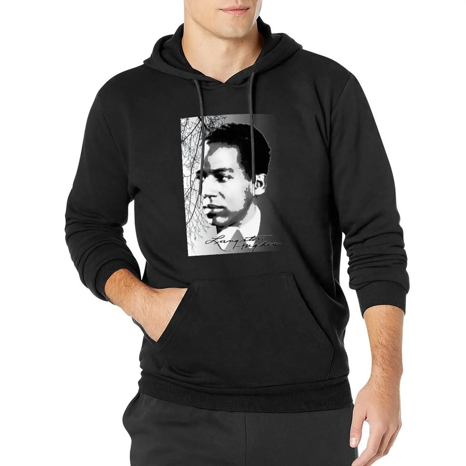 

Langston Hughes Pullover Hoodie men's clothes korean clothes men's sweat-shirt set clothes for men hoodies for men