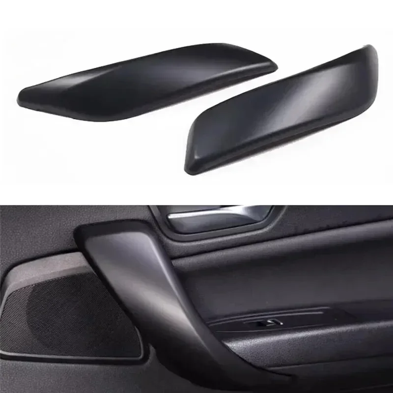 

For BMW 1 2 Series F20 F21 F22 F23 2012-2018 ABS BLACK Car Inner Door Armrest Handle Cover Trim Sticker Car Accessories