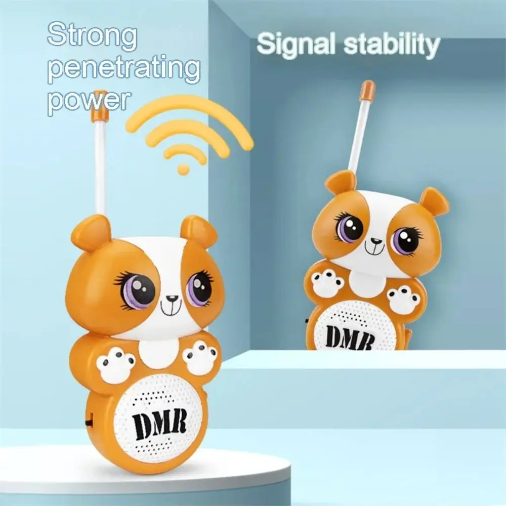 Radio Interphone Panda Walkie Talkie Toy Long-distance Transceiver Children's Walkie Talkie Mini Portable