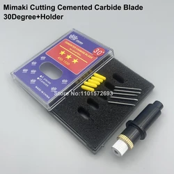 6PCS Mimaki Cutting Knife Blade Holder 30 45 60 Degree Cemented Carbide Blade for Mimaki CJV30 CJV150 CG-60 CG-130 CG-75 Cutter