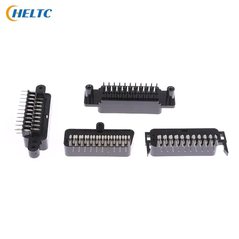 Connect Port Socket Interface 90 180 degree Connector female slot for scart plug 21pin cable