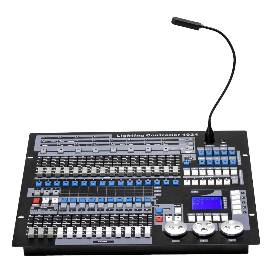 Consola DMX 1024 con controlador de Dj volador, dispositivo profesional de haz de luz con cabezal móvil, equipo Par Led 512