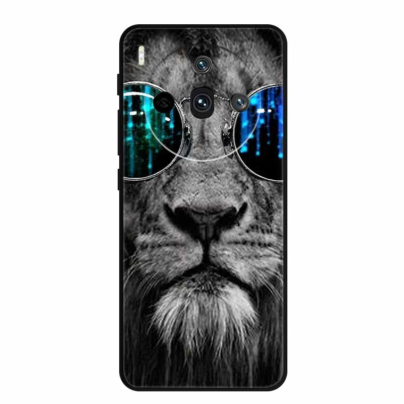 For ZTE nubia Z60S Pro Case Z60SPro Black Silicone Soft Back Cover Case For ZTE Nubia Z60S Pro Phone Case 6.78\