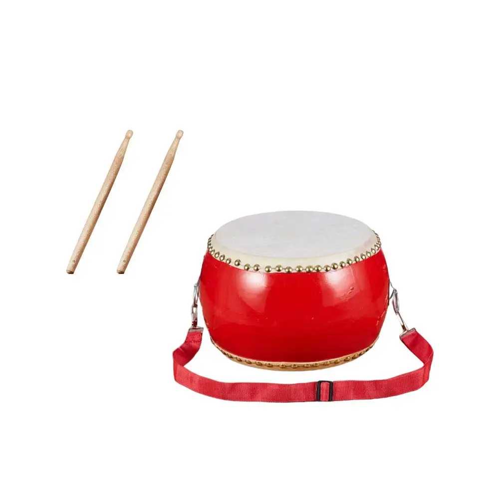 Drum Toy Performance Percussion Children Music Log Instrument Bright Color