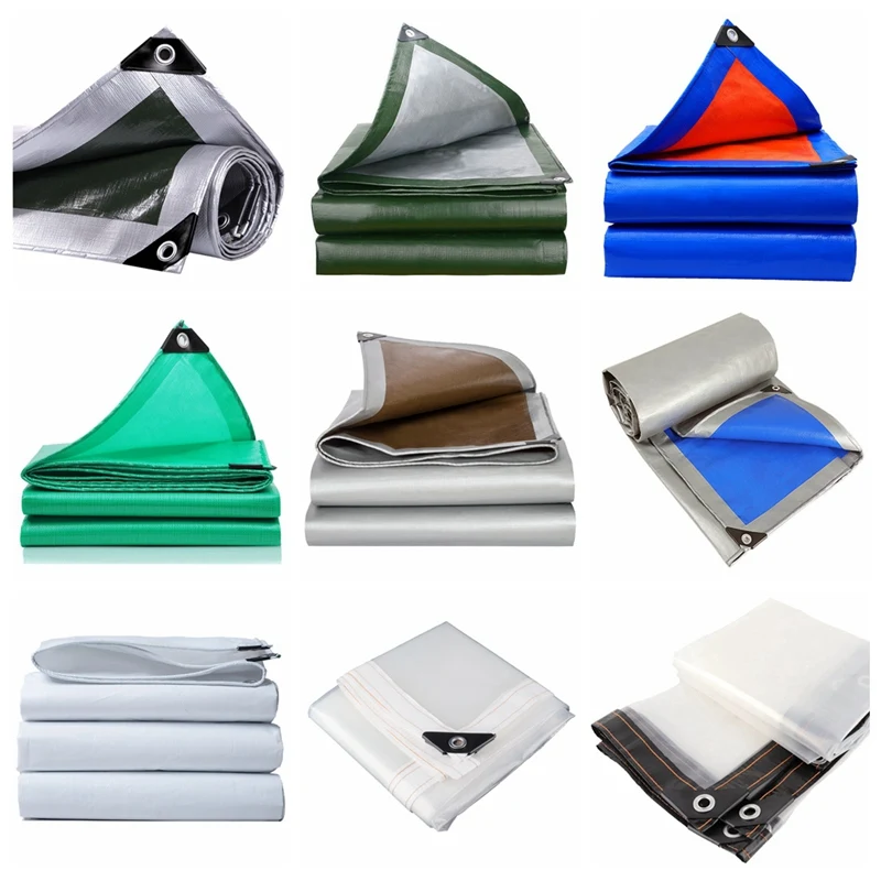 Lona de PE de 9 colores para jardín, toldo de red impermeable para sombra de sol, toldos para balcón, cubierta de plantas, tela impermeable para coche y camión