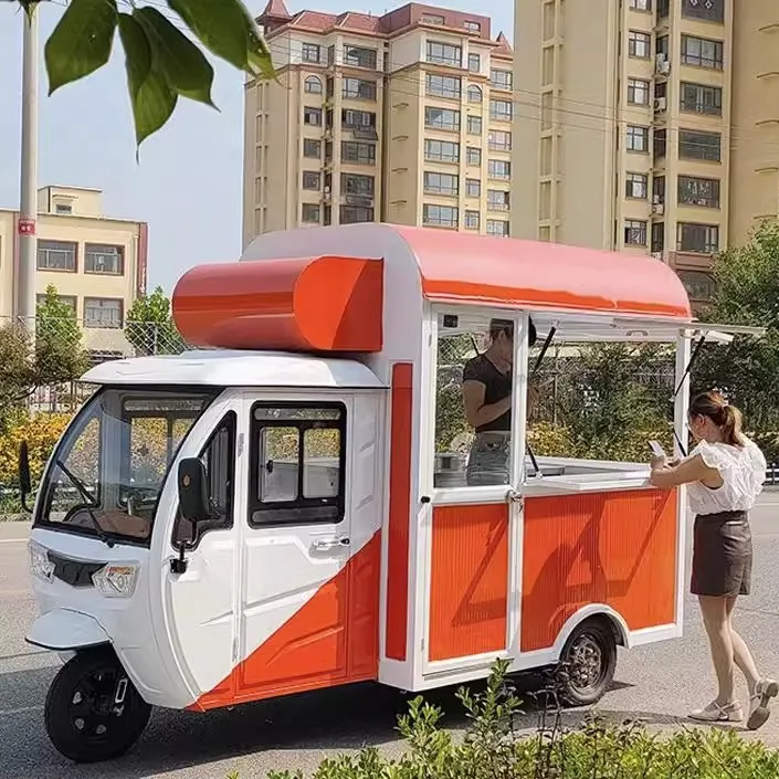 Factory Direct 2026 Top Rated Night Market Multifunctional Food Truck Mobile Stall Snack Truck