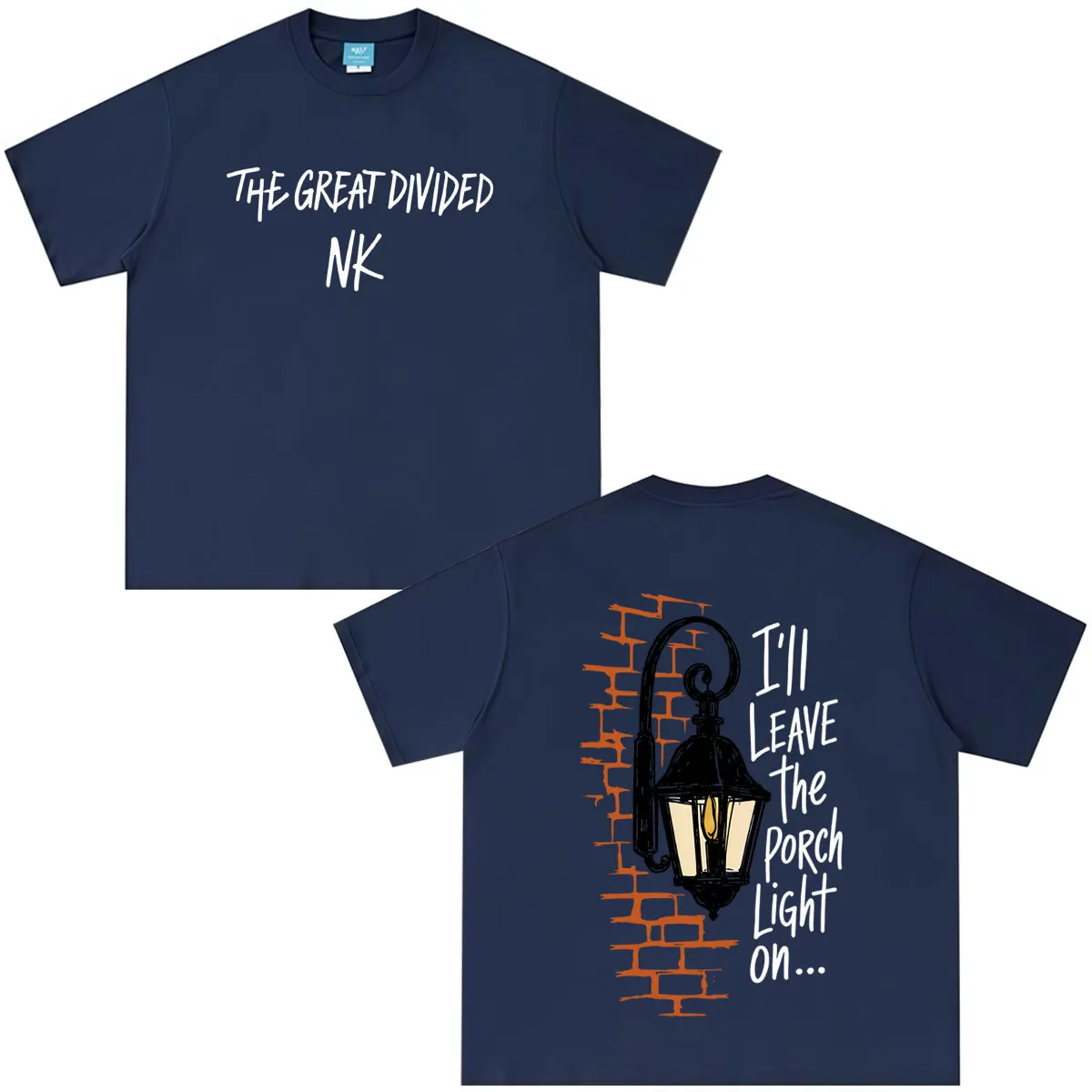 Noah Kahan The Great Divide Tour 2026 Merch T-shirt Men Women Fashion T-shirt Loose Casual Cotton Hip-hop Short-sleeved T-shirts