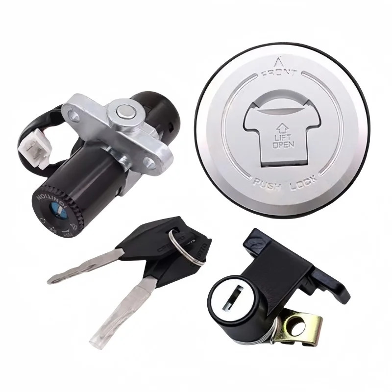 

Комплект CF125-3-3A для мотоцикла, крышка топливного газа, переключатель зажигания, ключ замка сиденья для CFMOTO CF MOTO CF125-3 CF125-3/3A CF125 2015-2020