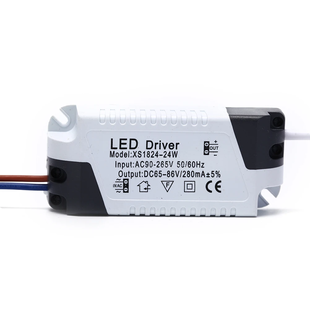 1-3W 4-7W 8-12W 13-18W 18-24W LED Light Transformer Power Supply Adapter For Led Lamp/bulb Safe Plastic Shell LED Driver