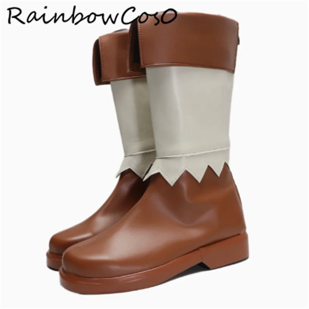 

Nanami Ryusui Dr STONE Обувь для косплея Сапоги Игра Аниме Вечеринка Хэллоуин RainbowCos0 W4900