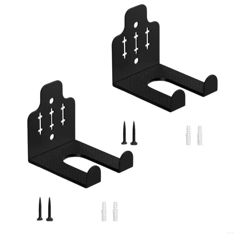 

Commercial Grade Barbells Wall Brackets with not Slip Coating Barbells Storage Rack for Garage or Homes Gym Organization 37JD