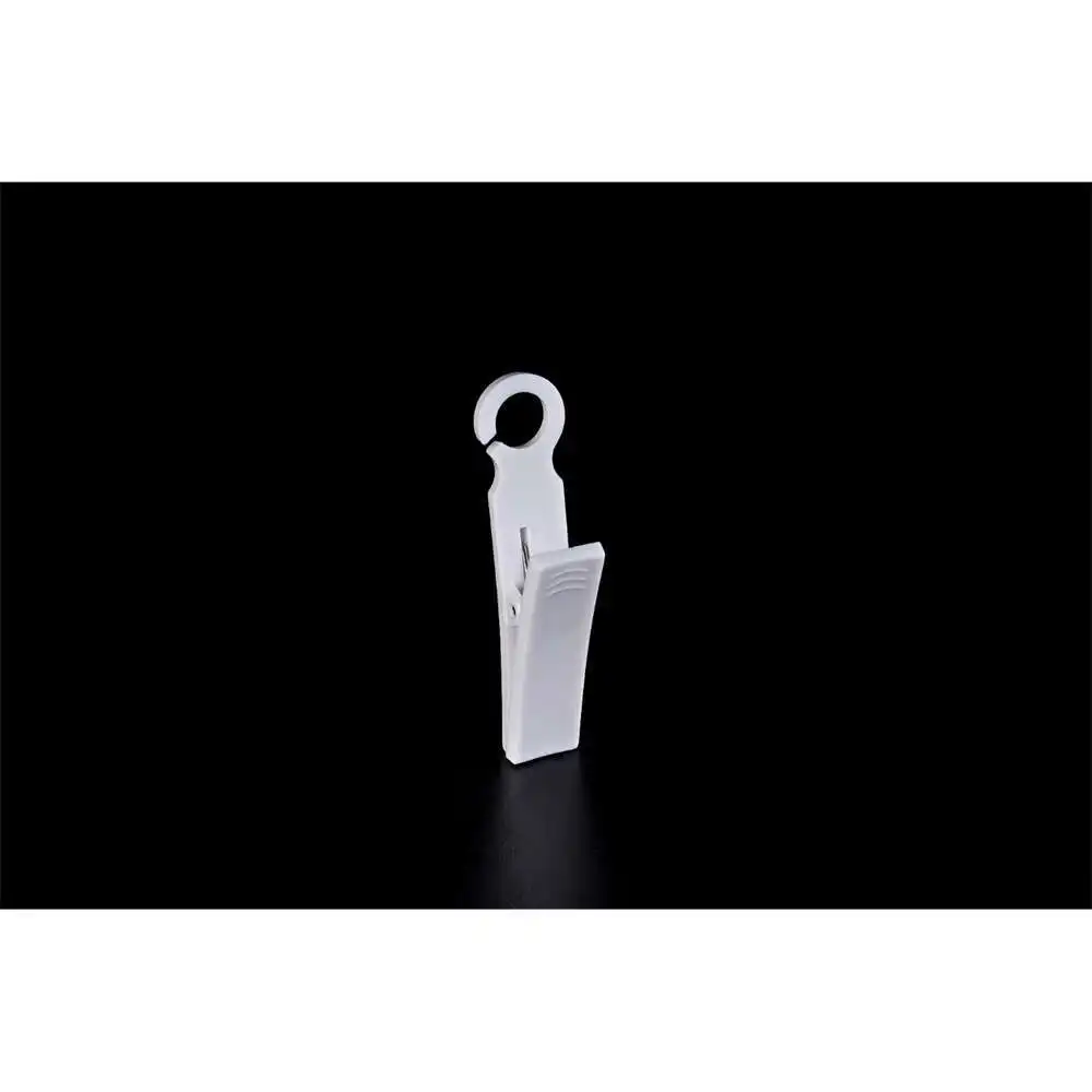 Mini Black Sign Hanging Ticket Holder Clip Rotating Spring Price Tag Gripper