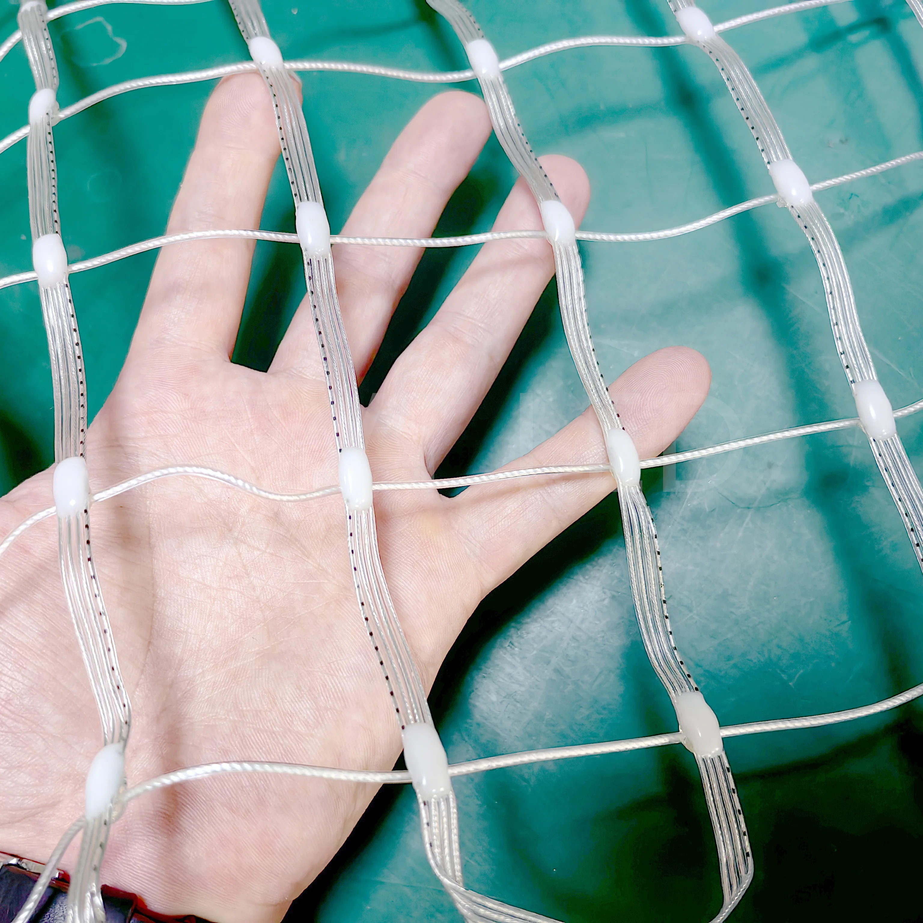 P25 Outdoor matrix Led Display Concert Curtain Transparent Mesh Led Screen for Advertising IP67