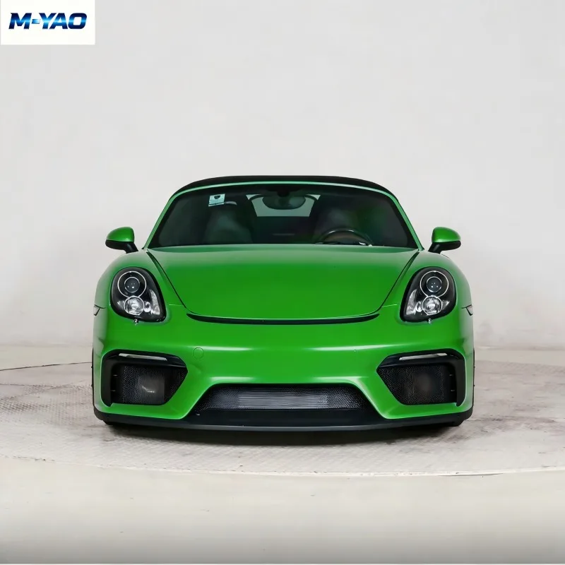 982 GT4 RS Style Old to New Front Bumper Body Kit for  981 Boxster 2012-2016 Unpainted PP Facelift Conversion Kit