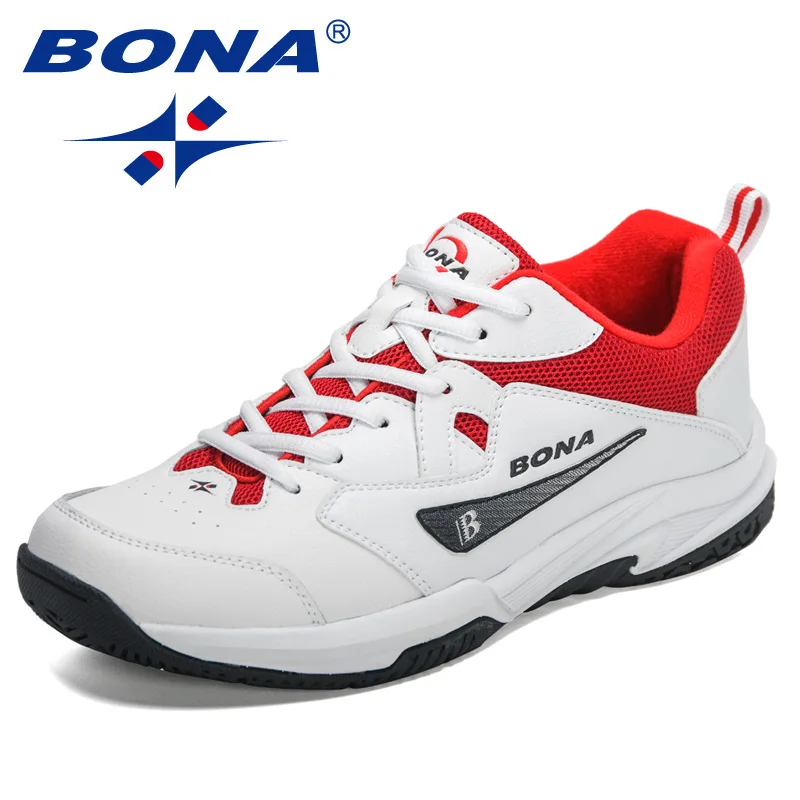 BONA 2022 New Designers Classics Breathable Running Walking Sneaker Men Tennis Shoes Non-Slip Walking Jogging Shoes Mansculino