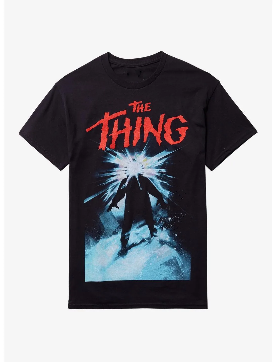 The Thing Poste Jumbo Grafik-T-Shirt Y2k Retro Punk Baumwolle Bedruckt Kurzärmelig Harajuku Retro Casual Streetwear Unisex