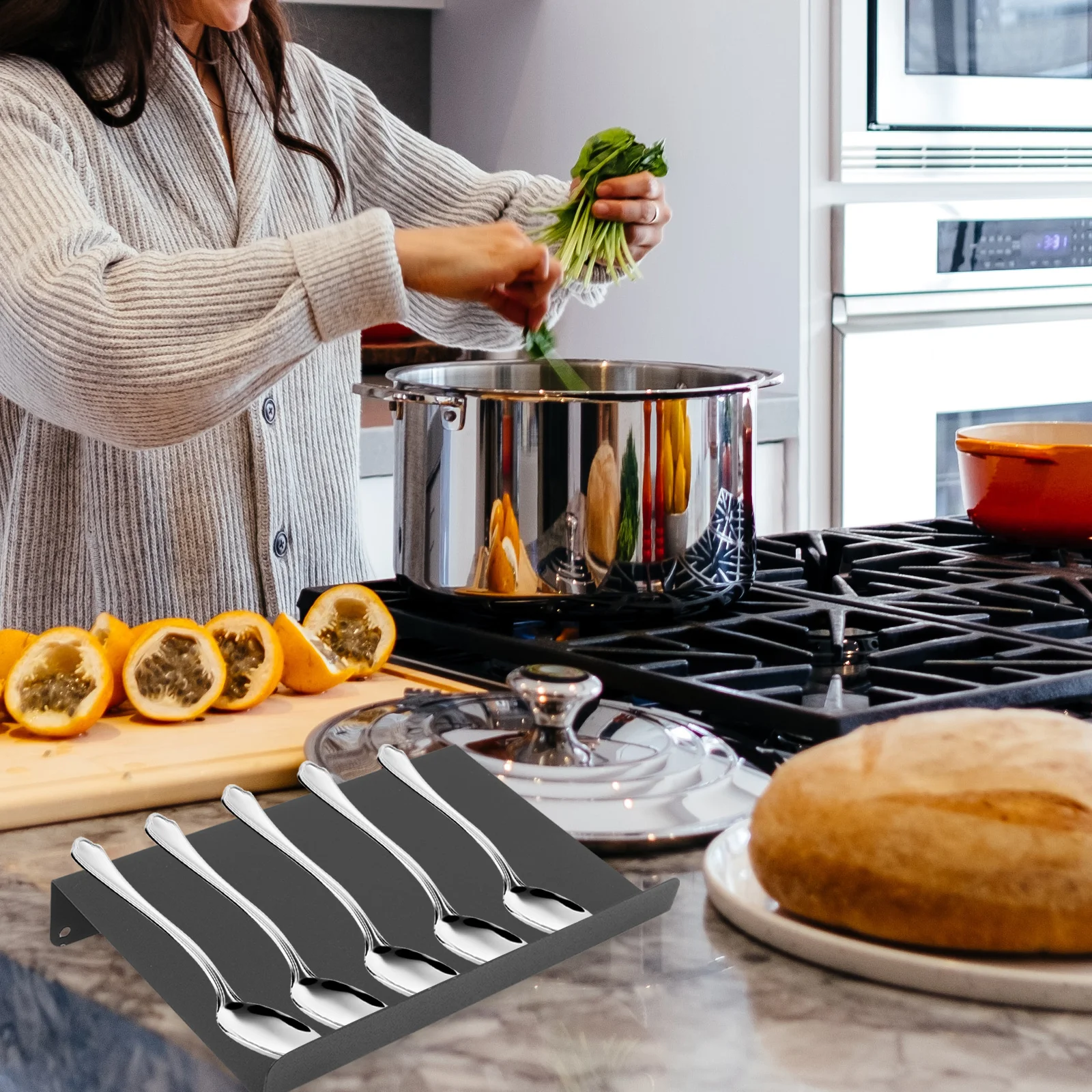 

1Set Multi-Function Kitchen Spice Rack Organizer Drawer Style Condiment Storage Rack Practical Humanized Design Long-Lasting Use