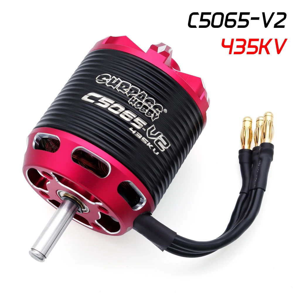 OVERTREFFEN HOBBY RC Borstelloze Motor Outrunner C28/C35/C42/C50 Serie Flier V2 14 Polen CNC voor Alle Vaste Vleugelvliegtuigen Model