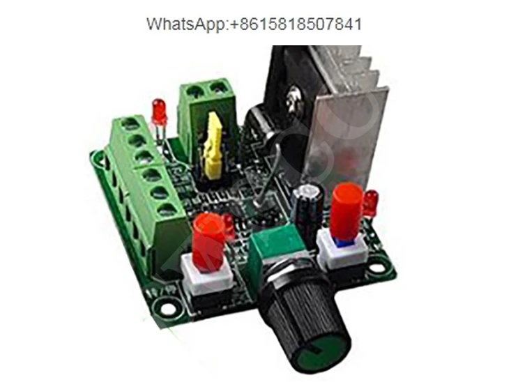 Stepping motor drive simple controller, speed regulation forward and reverse control, pulse generation PWM generation controller