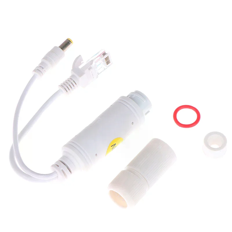 48V to 12V POE Splitter Waterproof Adapter Cable Power Supply Module For Camera Poe Splitter Four-Piece