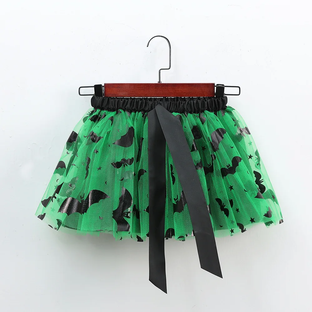 Mädchen Tutu Rock Kinder Ballett Prinzessin Pettis kirt flauschige Tüll Röcke schöne Ballkleid Halloween Kürbis Kinder Kleidung Baby – Detail 6