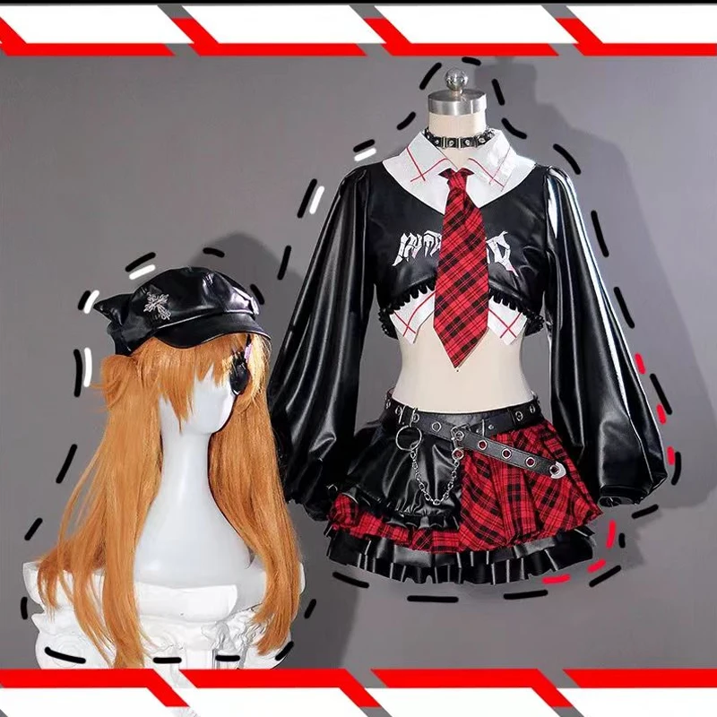 أزياء أسوكا لانغلي سوريو أيانامي ري التأثيرية مجموعة كاملة زي أنيمي روك إيفا إكسسوارات النساء حفلة كرنفال الهالوين #4