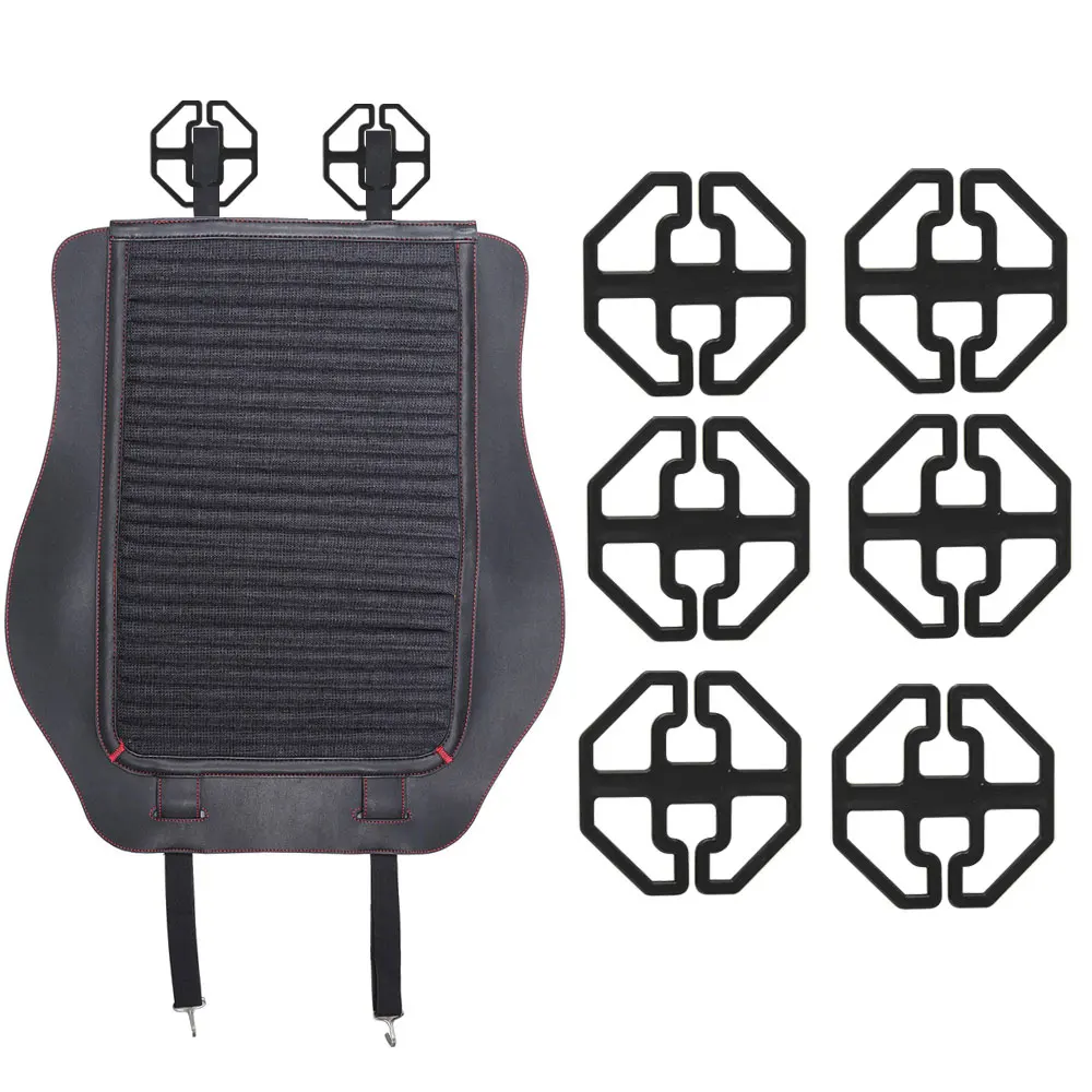 10pcs Universal Car Seat Cover Fixed Clips Black Beige Car Cushion Hooks Car Plum Seat Pad Clips Auto Interior Accessories