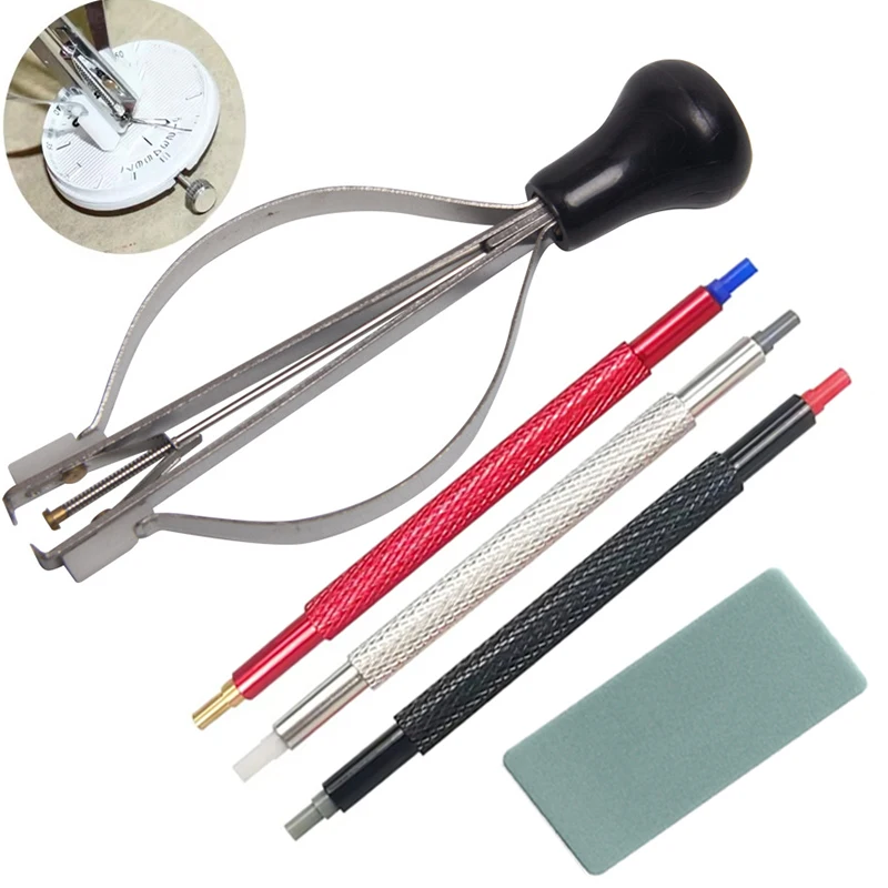 

1/3/5PCS Watch Hand Remover Lifter Presto Plunger Puller Needle Pliers Watchmaker Watch Hands Pressing Repair Tool Set