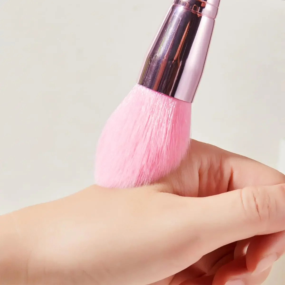 Specjalne prezenty dla nastolatek - uroczy zestaw pędzli do makijażu z motywem łap, gąbka kosmetyczna, lusterko i uchwyt do przechowywania, urodziny