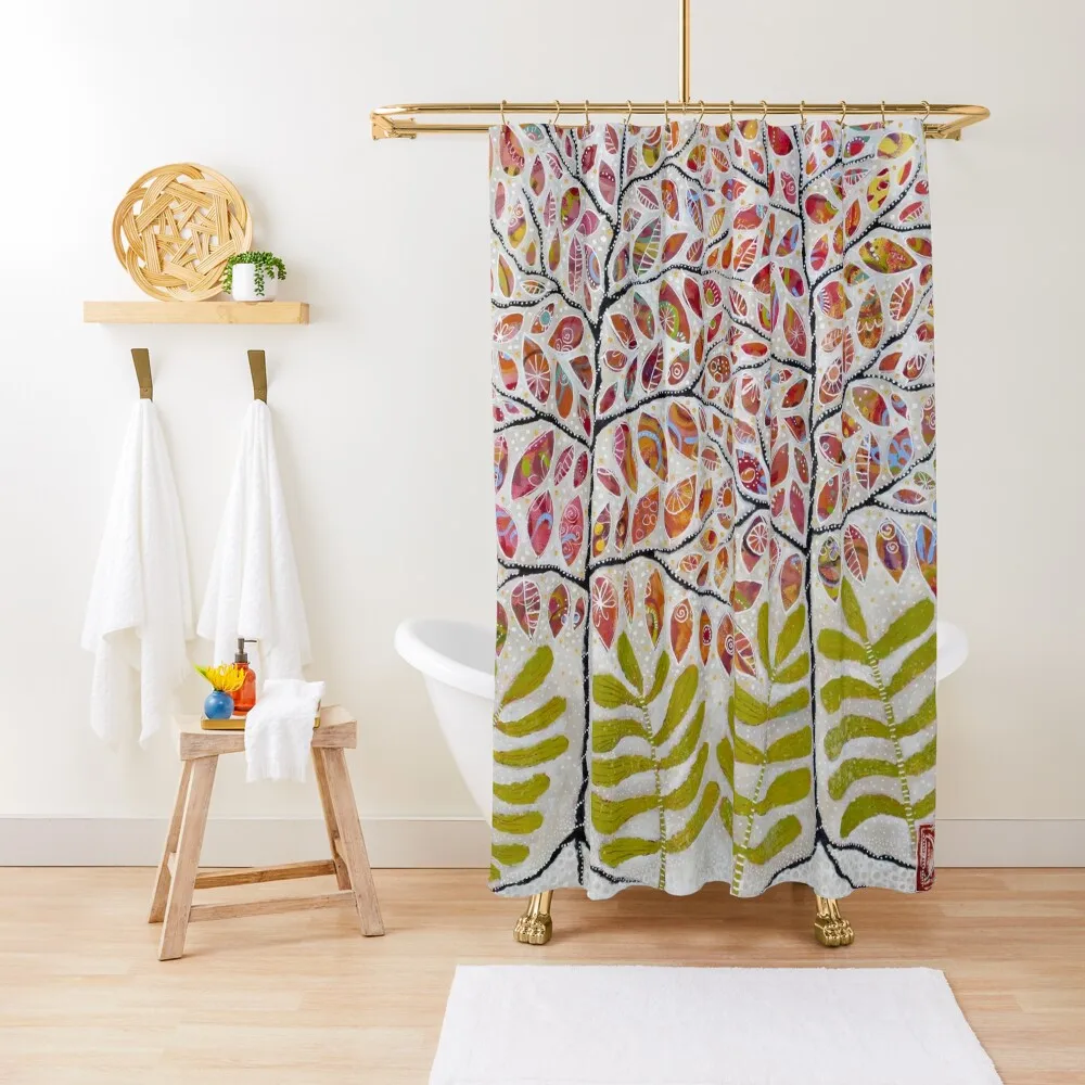 

A Garden Of Love Shower Curtain For The Bathroom Bathroom Fabric Curtain