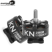 DIATONE MAMBA KN2808 1100KV Brushless Motor W/ 6mm titanium alloy shaft Compatible 7inch Propeller 4-6S for RC FPV Racing Drone