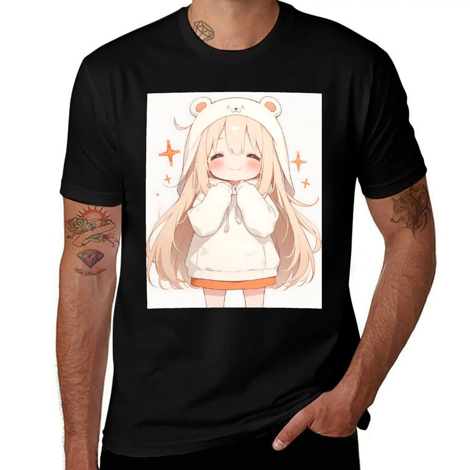 

Umaru-chan - 4 T-Shirt cute tops Personalized t-shirt vintage graphic tee Aesthetic clothing Men's t-shirt