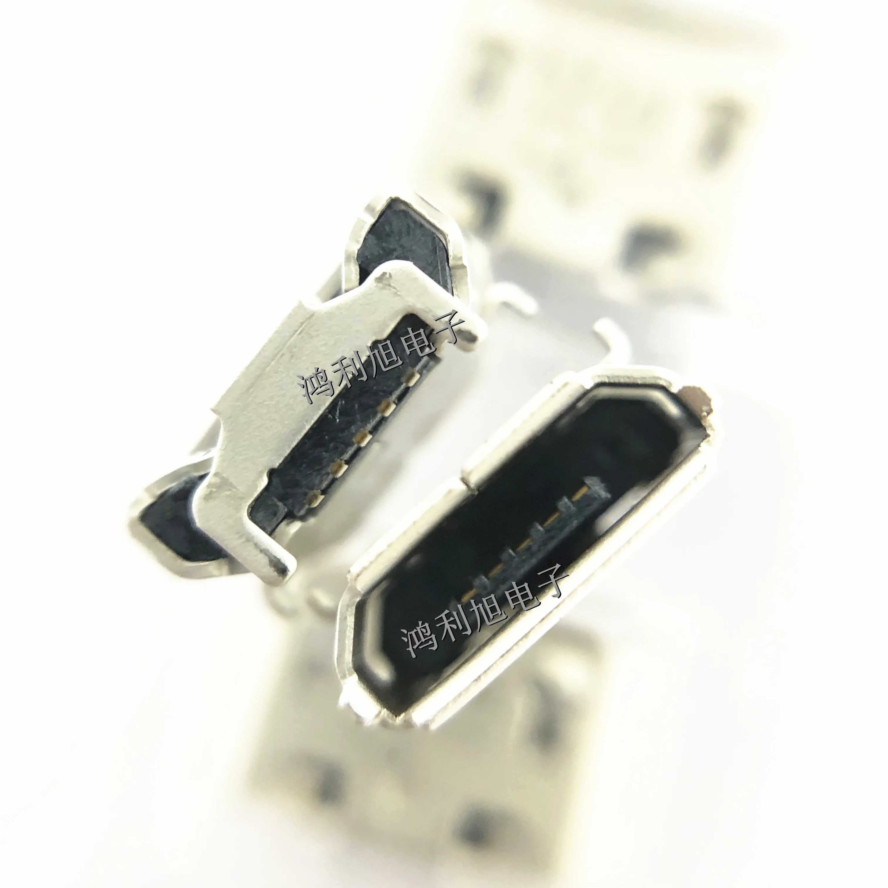 10PCS/Lot 1050170001 105017-0001 SMD Conn Micro USB 2.0 Type B RCP 5 POS 0.65mm Solder RA SMD 5 Terminal 1 Port Micro-USB T/R