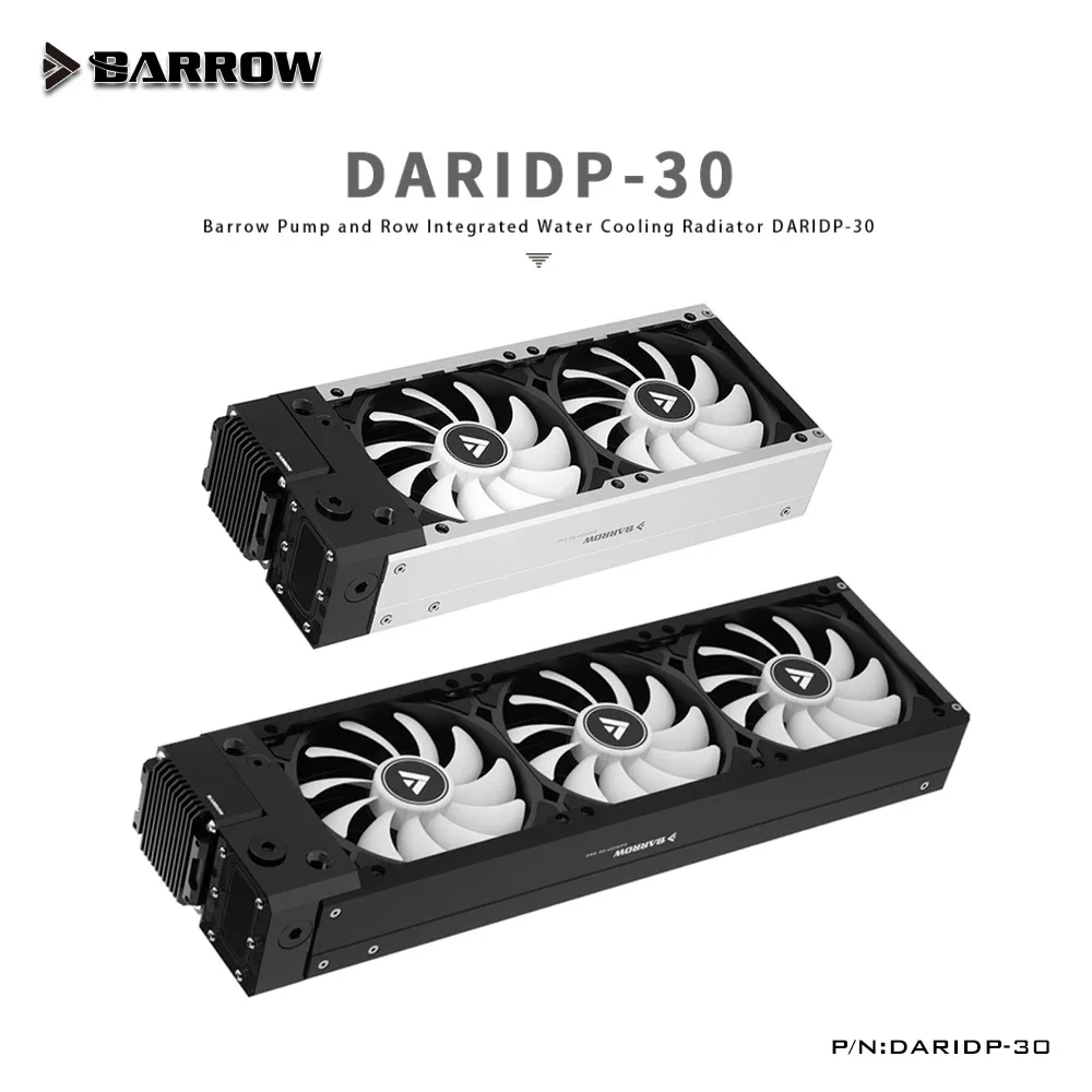 

Barrow Pump Radiator Fan Combination AIO,for Water Cooling System Liquid Cooler,240mm/360mm Radiator, DARIDP-30