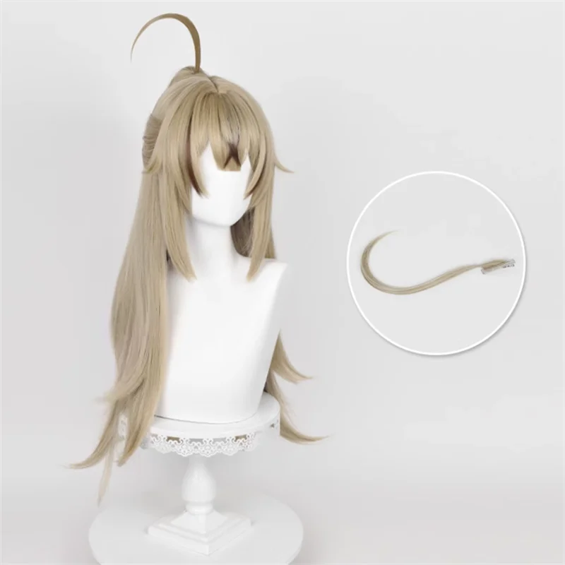 Percorso di gioco per nessun luogo Rahu Shalom parrucca Cosplay due tipi di capelli lunghi resistenti al calore accessori per feste di Halloween sintetici puntelli