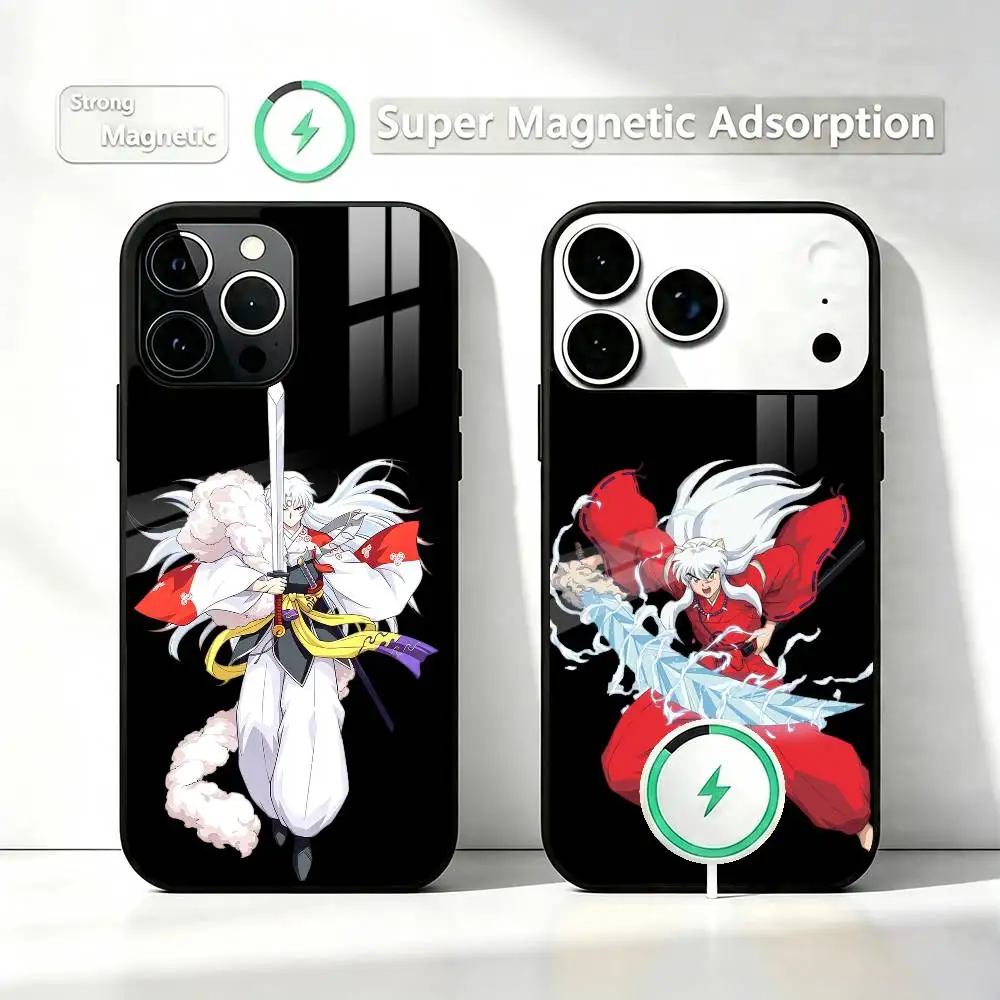 Anime I-INUYASHA  Phone Case For iPhone17,16,15,14,13,12,11 Plus,Pro Allows magnetic wireless charging