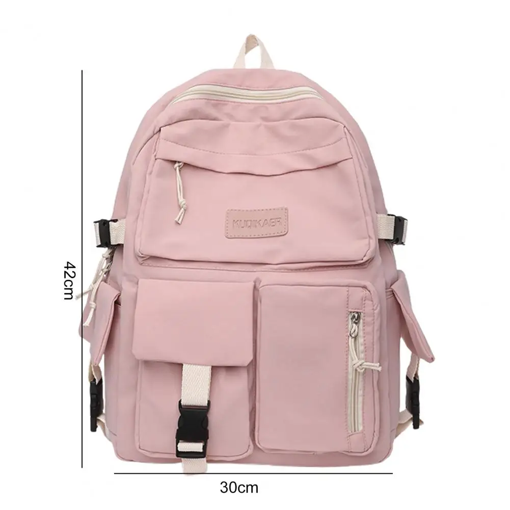 Waterproof Canvas Travel Bag Lightweight Canvas School Backpack with Capacity for Students Travel Use Waterproof for Women