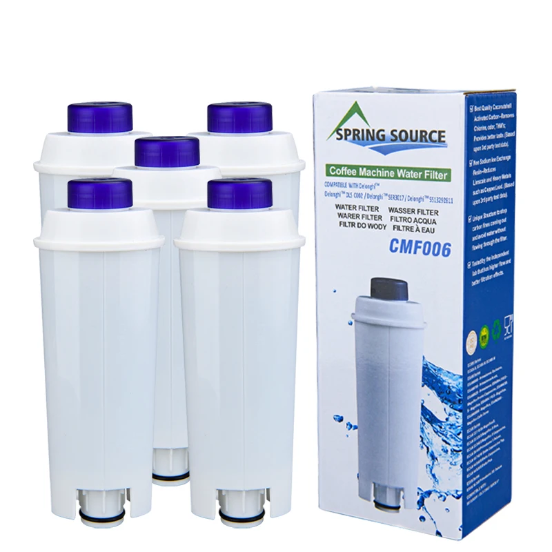 Replace Delonghi DLSC002 Water Filter, Delong Coffee Machine ECAM ESAM ETAM BCO Series Replacement Water Filter