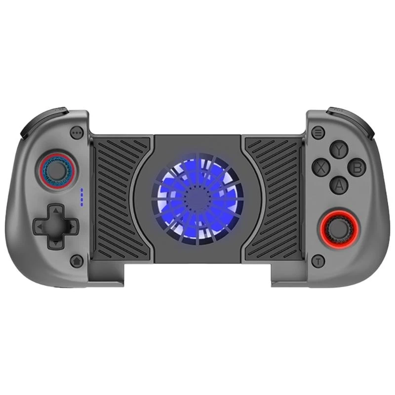  Cellphone Wireless Gamepad Hall Effect Joystick Stretchable Game Controller with Cooling Fan Double Vibration Motors - view 4