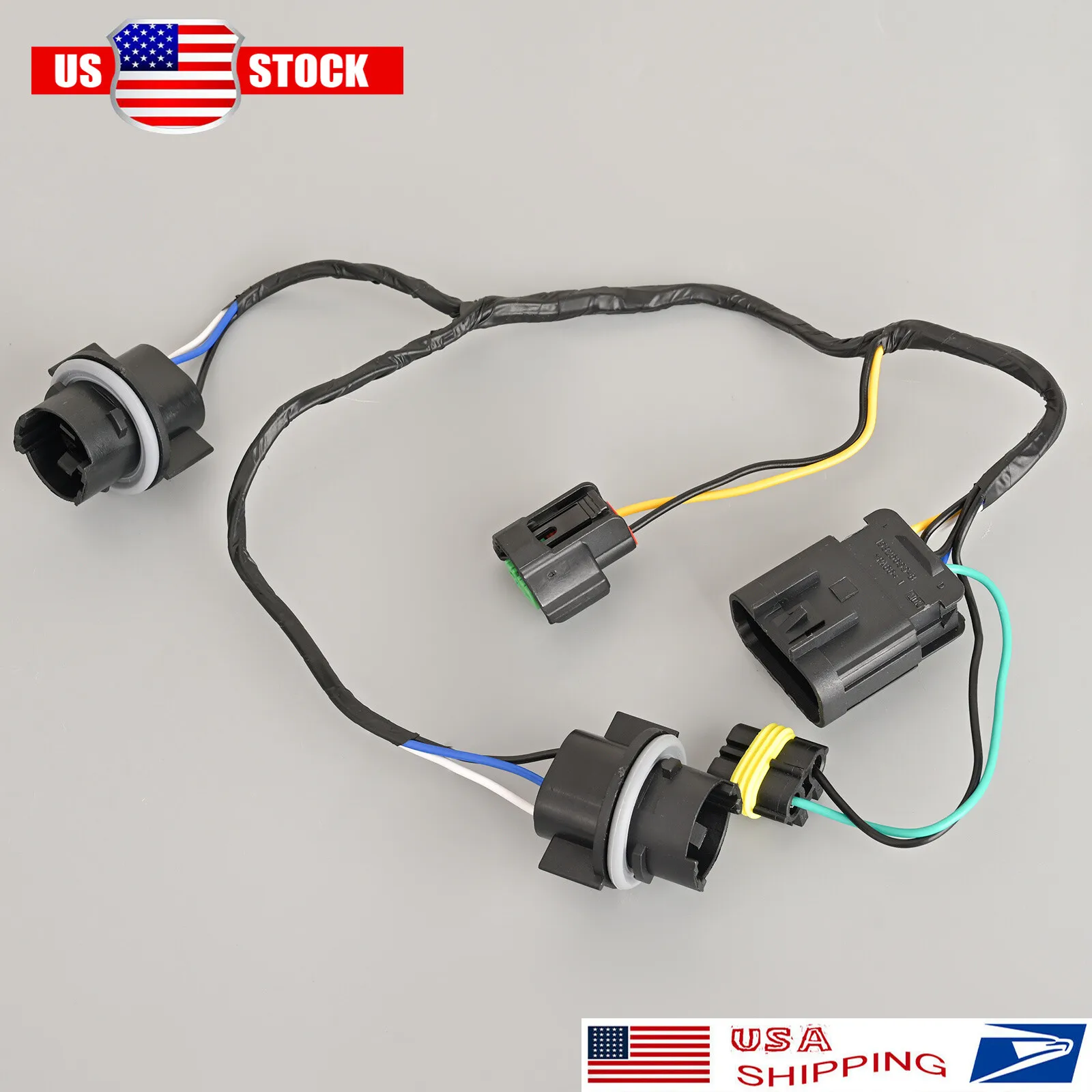 

Headlight Wiring Harness Fits 07-14 Chevy Silverado 1500 2500 3500 HD USA