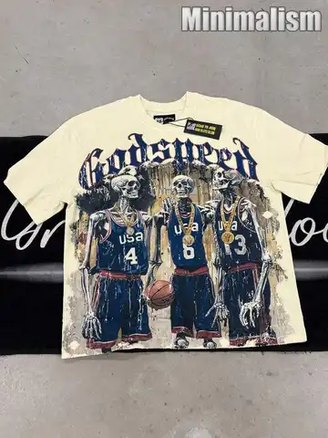 Godspeed Dream Team T-Shir,100% Cotton Printed T-Shirt, High Quality Thick Heavyweight, New Autumn