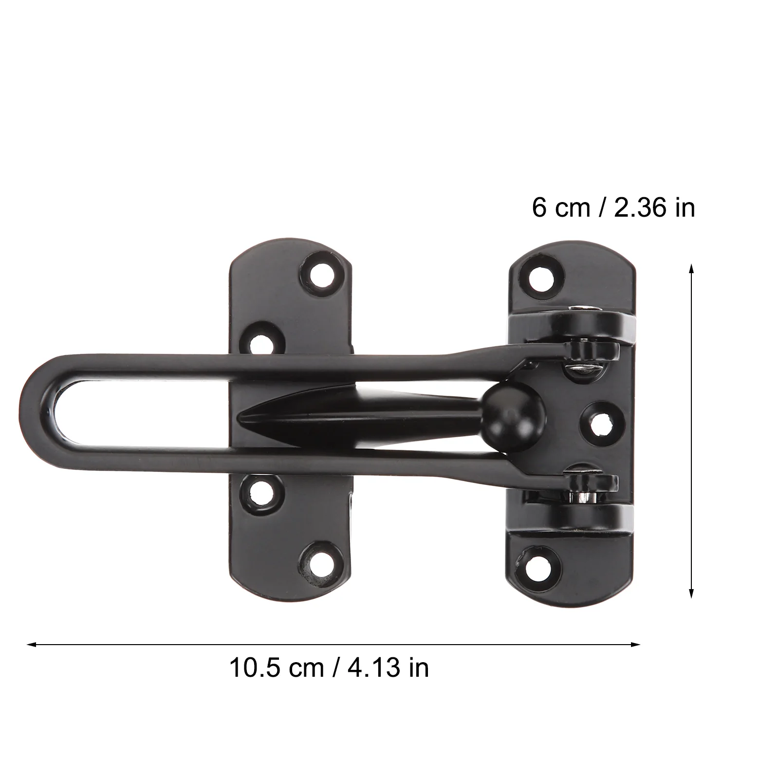 

Heavy Duty Flip Latch Guard Front Doors Home Hotel Sturdy Windproof Stopper Kids Room Zinc Alloy Bolt Cabinet Gate Fence